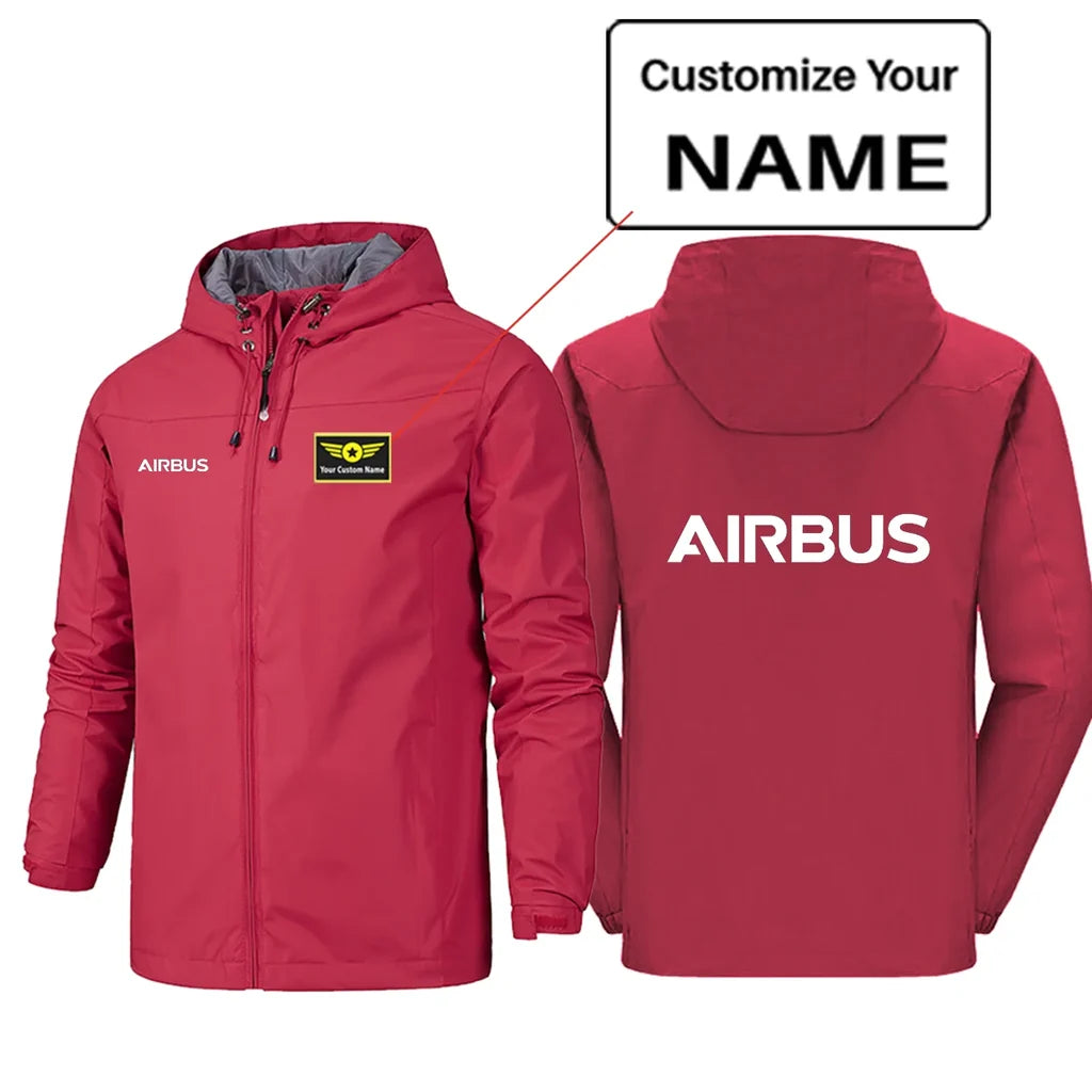 Airbus & Text Rain Jacket - view 9