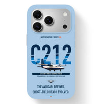 Thumbnail for CASA C-212-300 Aviocar Case design on light blue iphone case