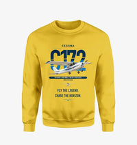 Thumbnail for Cessna 172 Skyhawk design on yellow sweatshirt