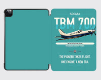 Thumbnail for Socata TBM 700 design on turquoise ipad tablet case