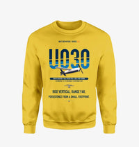 Thumbnail for Airbus U030 Flexrotor design on yellow sweatshirt