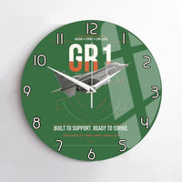 Thumbnail for SEPECAT Jaguar GR1 design on green no frame wall clock