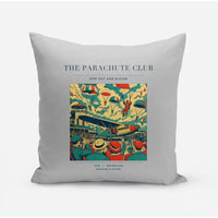 Thumbnail for VINTAGE G4032 - The Parachute Club - Designed Pillows design on lightgray