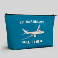 Thumbnail for Let Your Dreams Take Flight Zipper Pouch - view 9