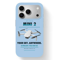 Thumbnail for DJI Mini 2 Case design on light blue iphone case