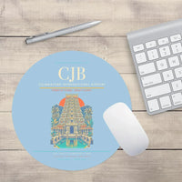 Thumbnail for Coimbatore International Airport CJB Mouse-Pad Round - Light Blue