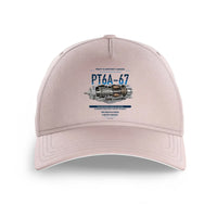 Thumbnail for PT6A-67 design on pink printed hat
