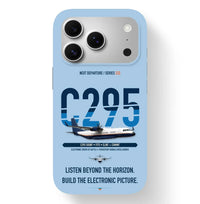 Thumbnail for Airbus C295 SIGINT Case design on light blue iphone case