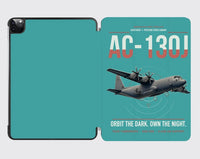 Thumbnail for AC-130J Ghostrider design on turquoise ipad tablet case