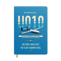 Thumbnail for Airbus U010 Aliaca Fixed-wing design on turquoise notebook