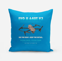 Thumbnail for Autel EVO II Dual 640T V3 design on turquoise pillow