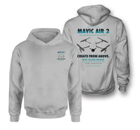Thumbnail for DJI Mavic Air 2 design on light gray hoodie