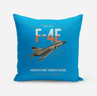 Thumbnail for F-4E Phantom II design on turquoise pillow