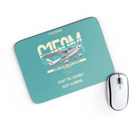 Thumbnail for Cessna 150M design on turquoise rectangle mouse pad