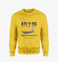 Thumbnail for Atlantique 2 Standard 6 design on yellow sweatshirt