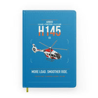 Thumbnail for Airbus H145 D3 design on turquoise notebook