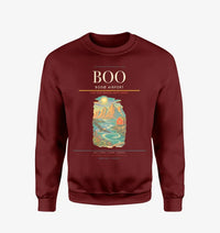 Thumbnail for Bodø Airport BOO Sweatshirt - Wine Red