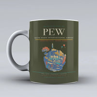 Thumbnail for Bacha Khan International Airport PEW Mug - Green Army