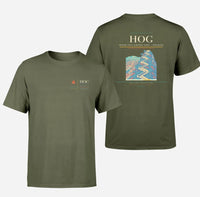 Thumbnail for Frank País Airport (HOG) design printed on green army double-side t-shirt