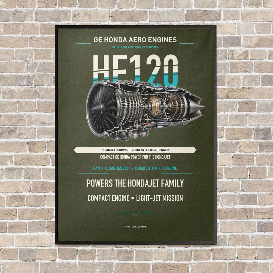 HF120 vertical canvas print - framed - green army background