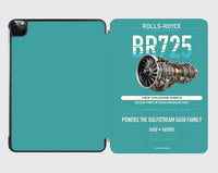 Thumbnail for BR725 design on turquoise ipad tablet case