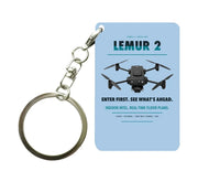 Thumbnail for BRINC LEMUR 2 Key Chain design on light blue key chain