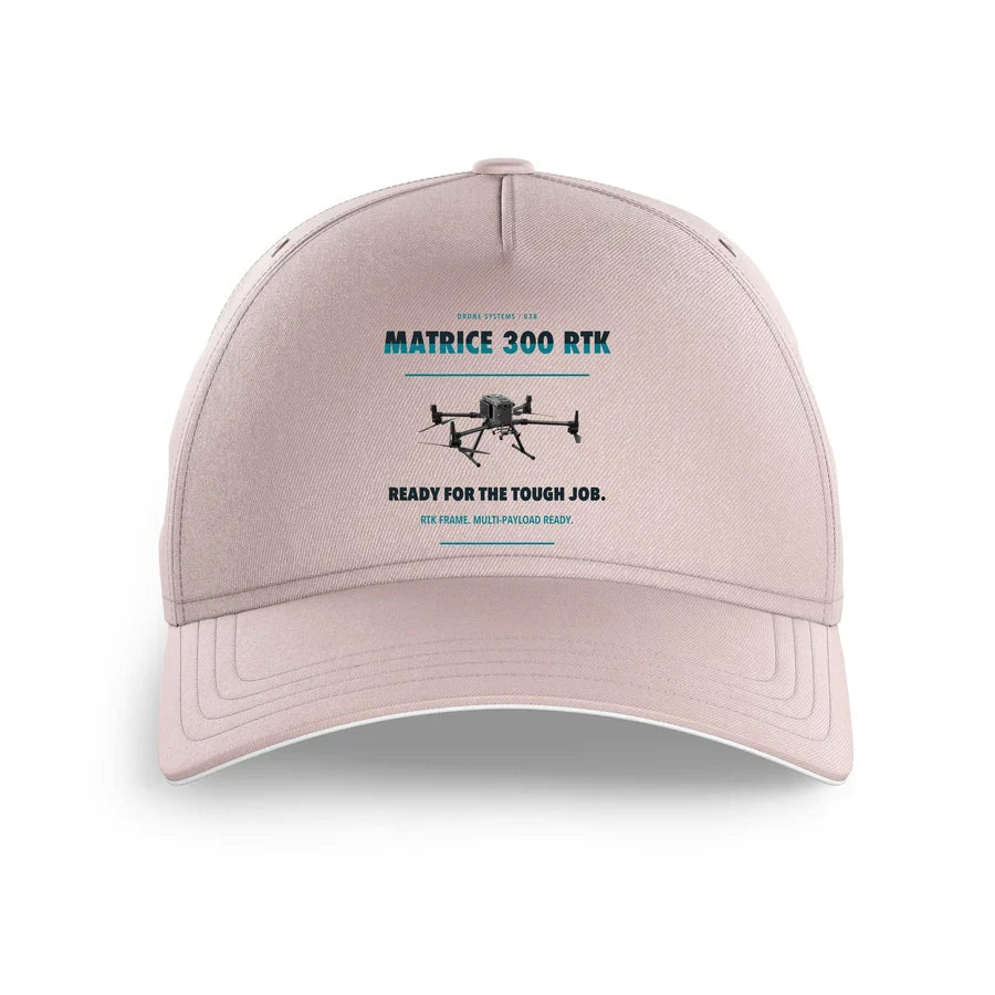 DJI Matrice 300 RTK design on pink printed hat