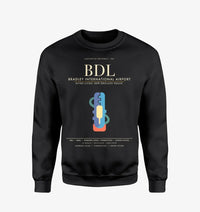 Thumbnail for Bradley International Airport BDL Sweatshirt - Black