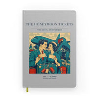 Thumbnail for VINTAGE G4227 - The Honeymoon Tickets - Designed Notebooks design on lightgray