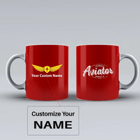 Thumbnail for Customisable Aviator Mug - view 9