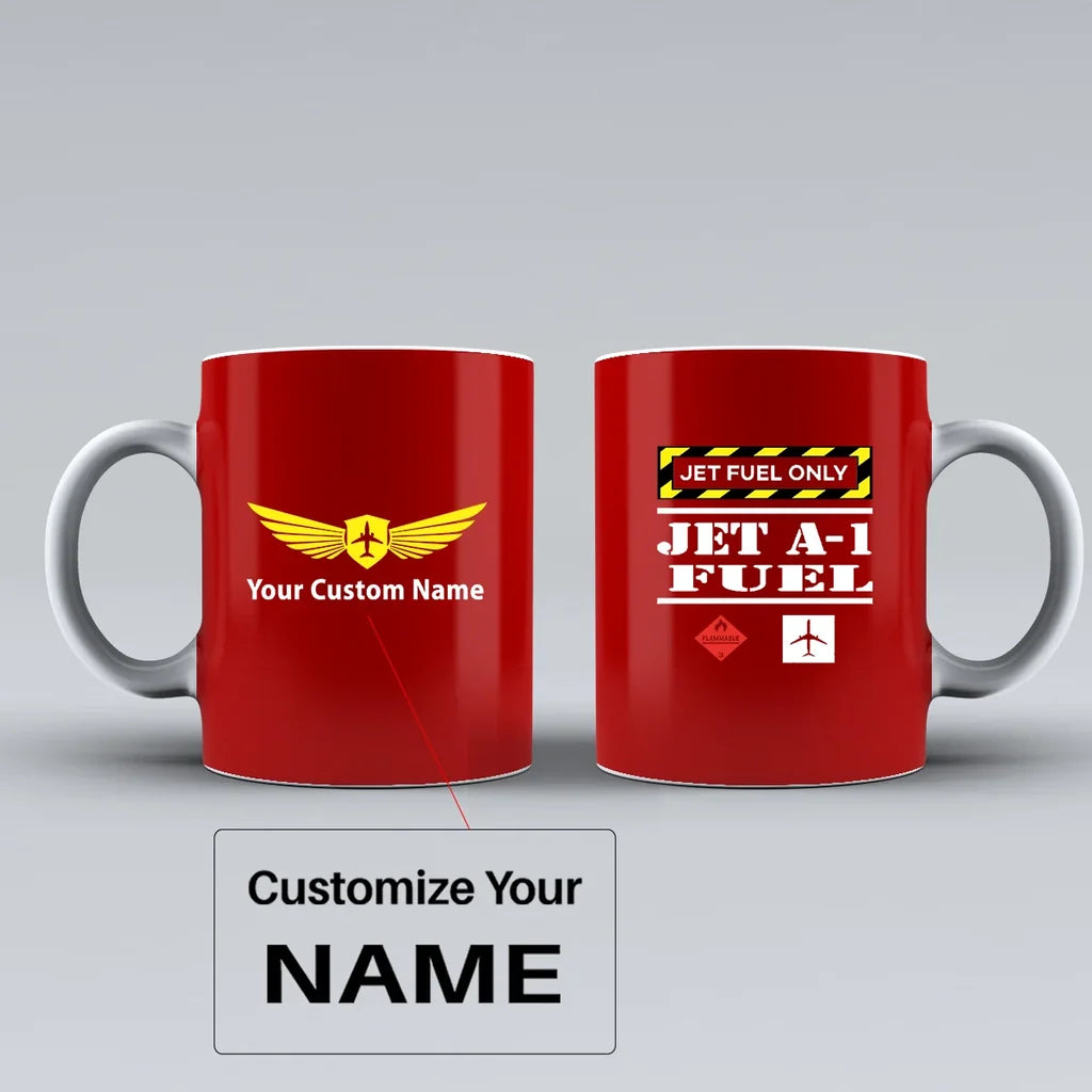 Customisable Jet Fuel Only Mug - view 9