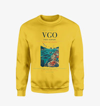 Thumbnail for Vigo Airport (VGO) design on yellow sweatshirt
