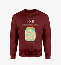 Thumbnail for Ankara Esenboga Airport ESB Sweatshirt - Wine Red