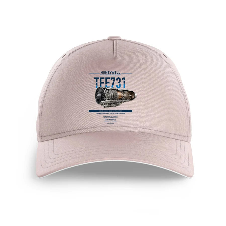 TFE731 design on pink printed hat