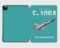 Thumbnail for F-106A Delta Dart design on turquoise ipad tablet case