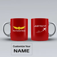 Thumbnail for Customisable Just Fly It Mug - view 9