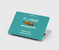 Thumbnail for Canadair CL-415EAF design on turquoise MacBook case