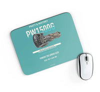 Thumbnail for PW1500G design on turquoise rectangle mouse pad
