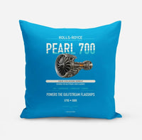 Thumbnail for PEARL 700 design on turquoise pillow