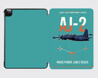 Thumbnail for AJ-2 Savage Tanker design on turquoise ipad tablet case