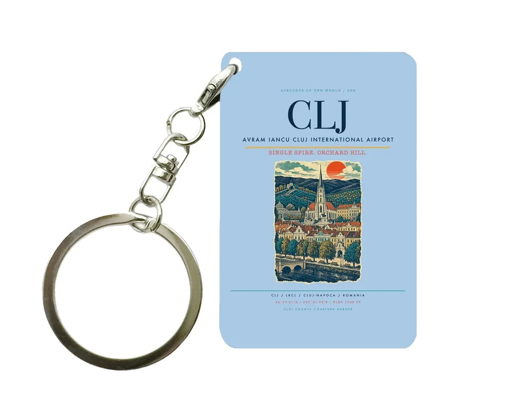 Avram Iancu Cluj International Airport CLJ Light Blue
