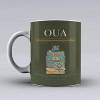 Thumbnail for Sankara International Airport OUA — Ouagadougou Mug design on green army thomas