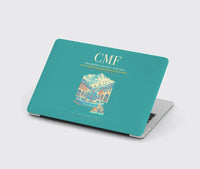 Thumbnail for Chambéry-Savoie Airport (CMF) design on turquoise MacBook case