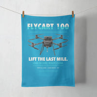 Thumbnail for DJI FlyCart 100 design on turquoise towel