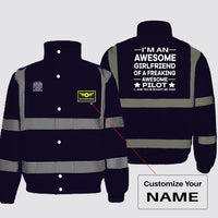 Thumbnail for I am an Awesome Girlfriend Winter Jacket - view 9