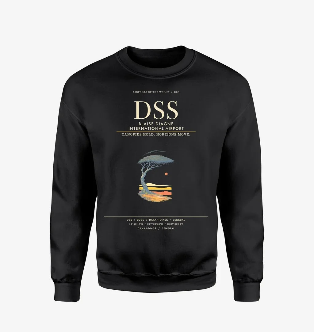 Blaise Diagne International Airport DSS Sweatshirt - Black