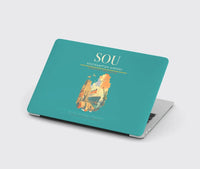 Thumbnail for Southampton Airport (SOU) design on turquoise MacBook case