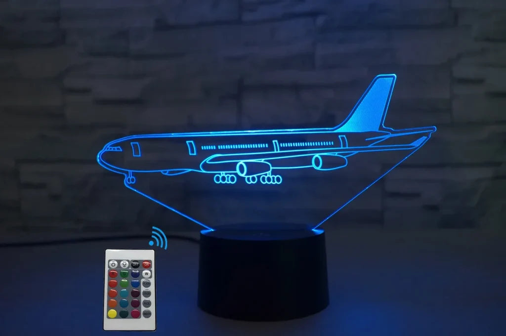 Customisable Airbus A340 3D Lamp - view 11
