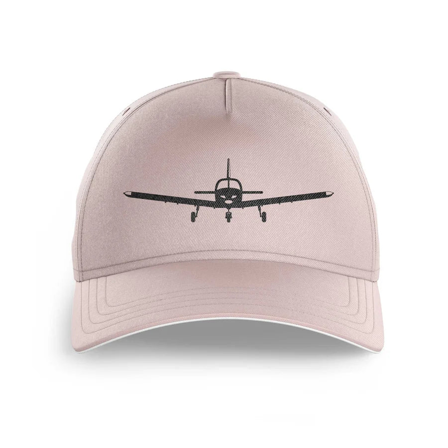 Piper PA28 Silhouette printed hat - pink