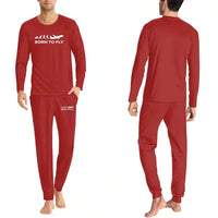 Thumbnail for Born To Fly men pajamas - Red